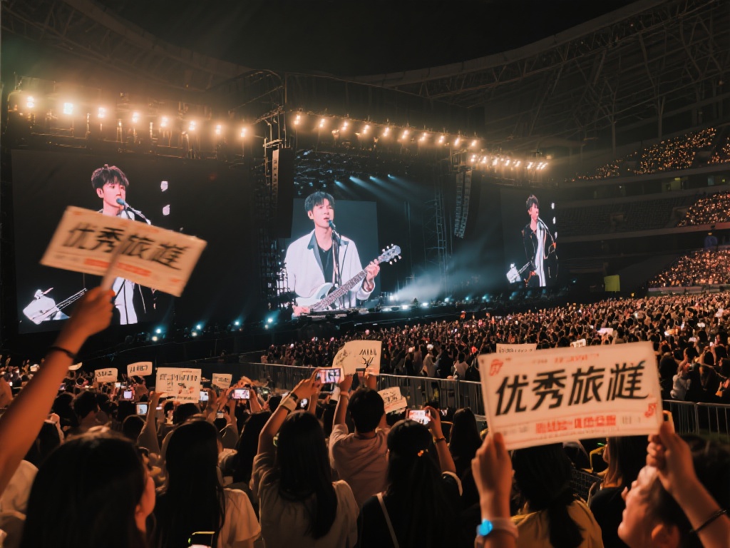 据统计王力宏杭州演唱会三天狂飙104首曲 每一场优秀的演唱会背后,离不开歌迷的全情